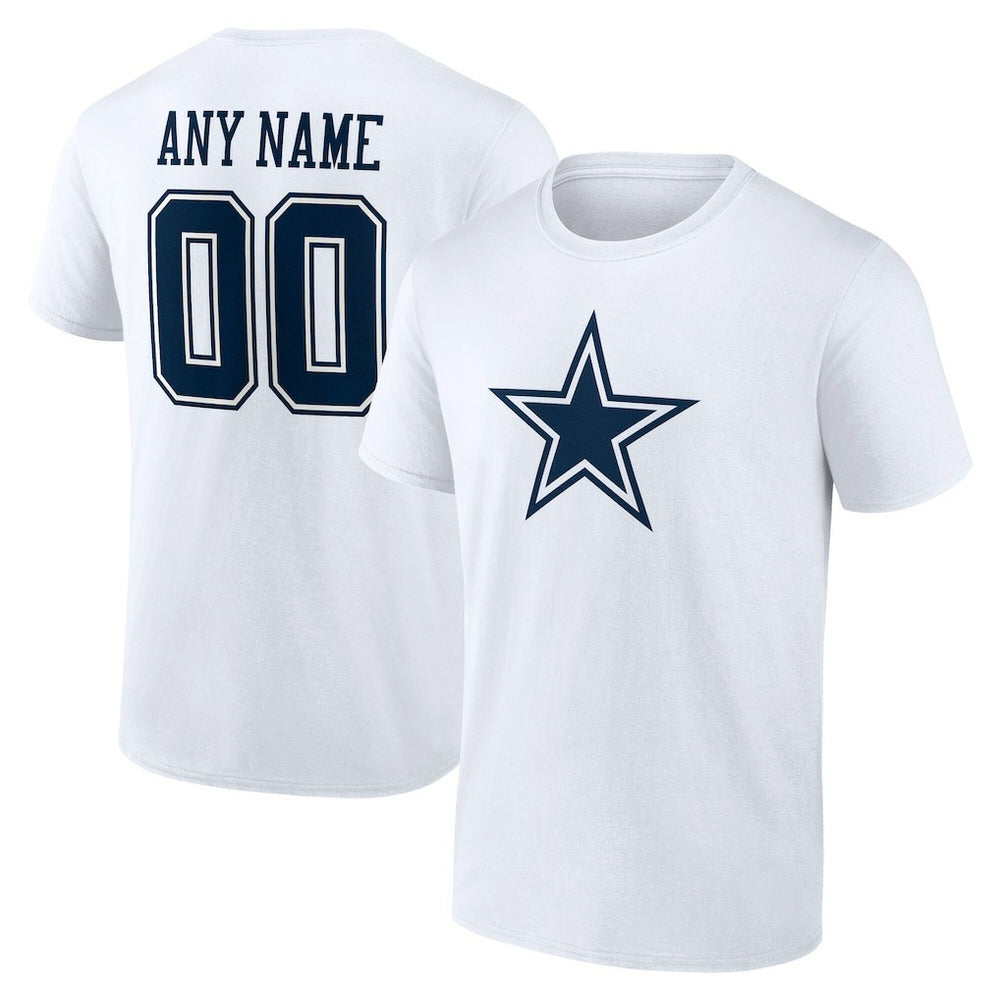Team Authentic Personalized Name & Number T-Shirt - Dallas Cowboys T-shirts