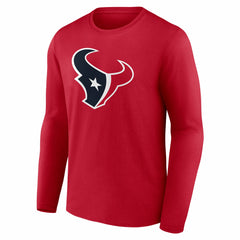 Team Authentic Personalized Name & Number Long Sleeve T-Shirt - Houston Texans T-shirts