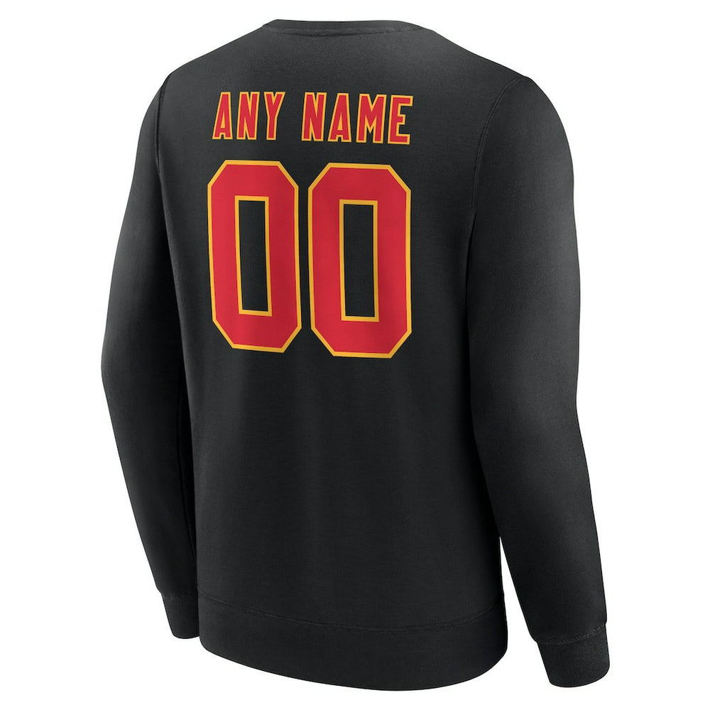 Team Authentic Personalized Name & Number Sweatshirt - Kansas City Chiefs Sweatshirts