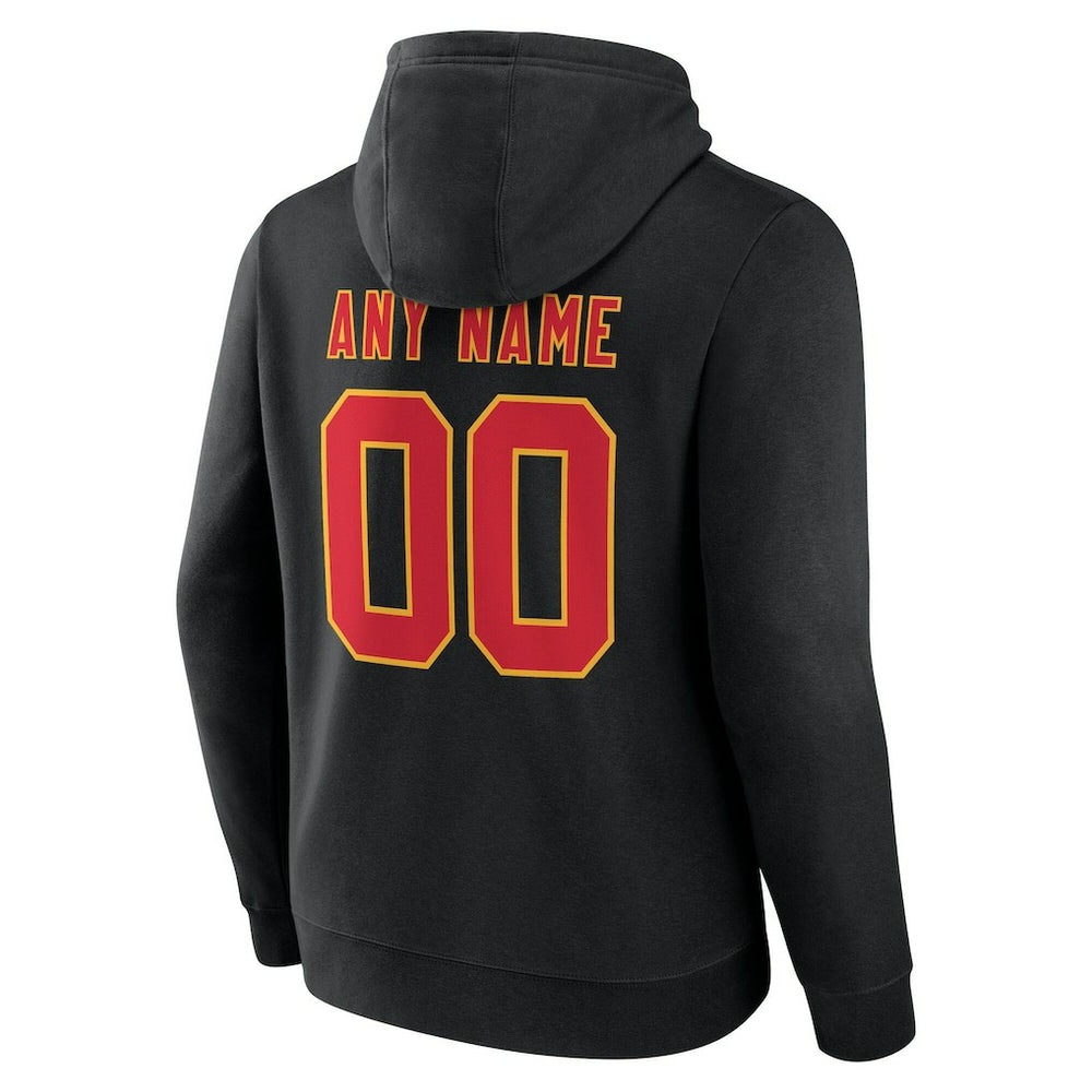 Team Authentic Personalized Name & Number Hoodie - Kansas City Chiefs Hoodies