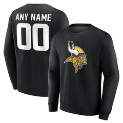 Team Authentic Personalized Name & Number Sweatshirt - Minnesota Vikings Sweatshirts