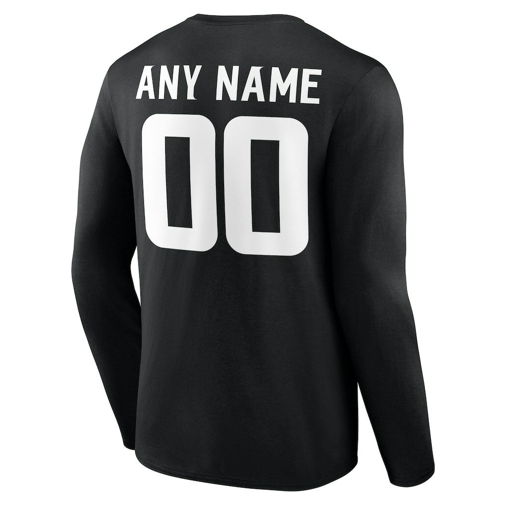 Team Authentic Personalized Name & Number Long Sleeve T-Shirt - Minnesota Vikings T-shirts