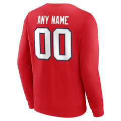 Team Authentic Personalized Name & Number Sweatshirt - New England Patriots Sweatshirts