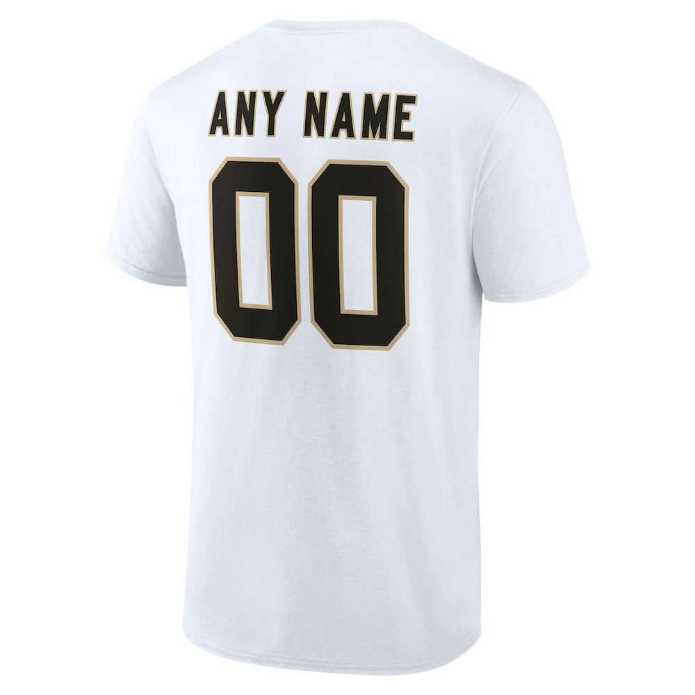 Team Authentic Personalized Name & Number T-Shirt - New Orleans Saints T-shirts