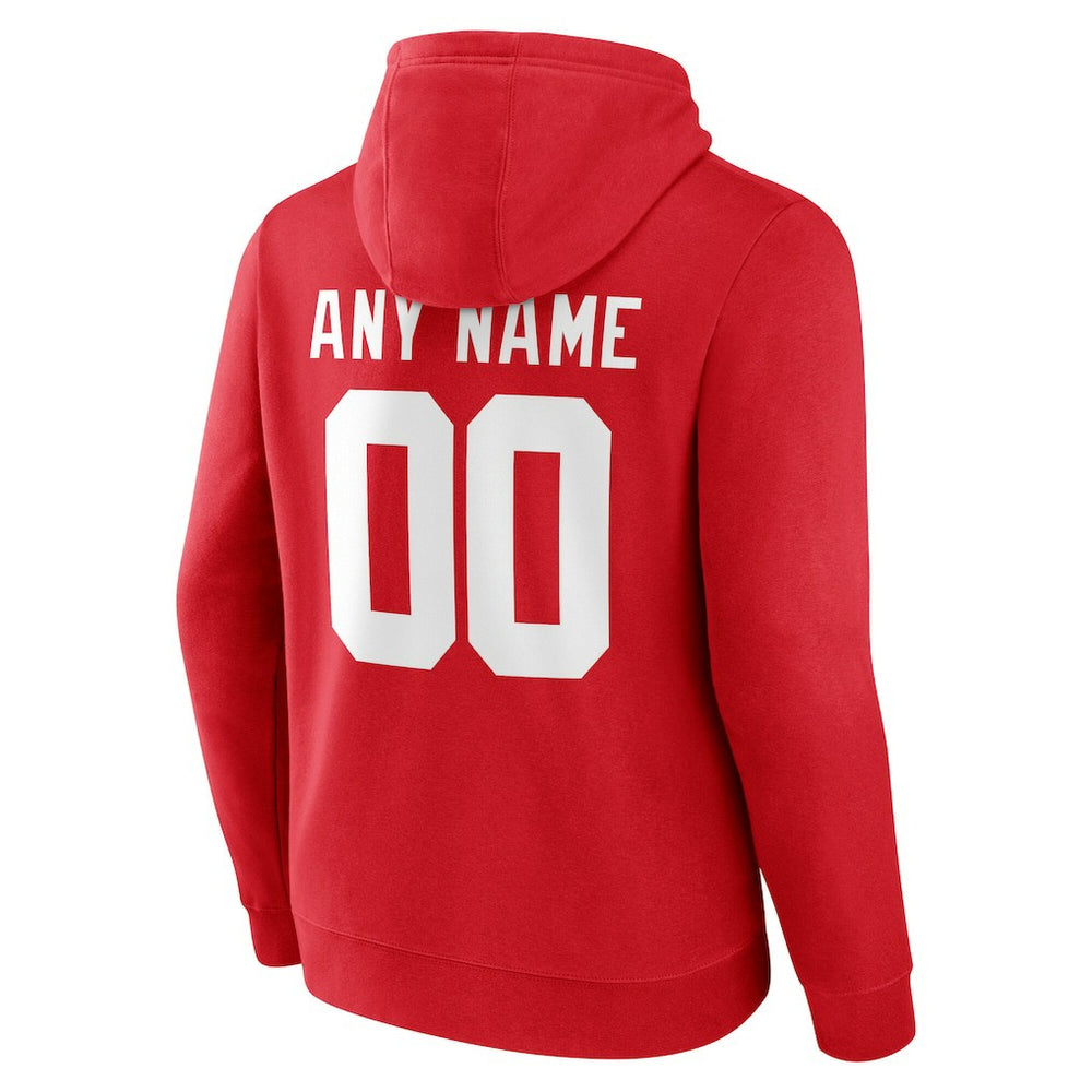 Team Authentic Personalized Name & Number Hoodie - New York Giants Hoodies