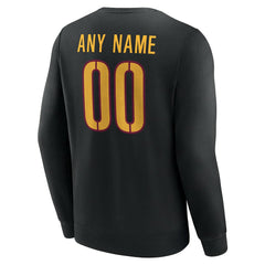 Team Authentic Personalized Name & Number Sweatshirt - Washington Commanders Sweatshirts
