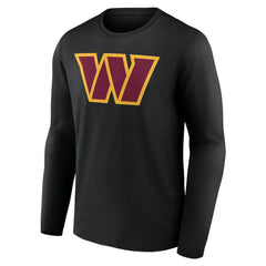 Team Authentic Personalized Name & Number Long Sleeve T-Shirt - Washington Commanders T-shirts