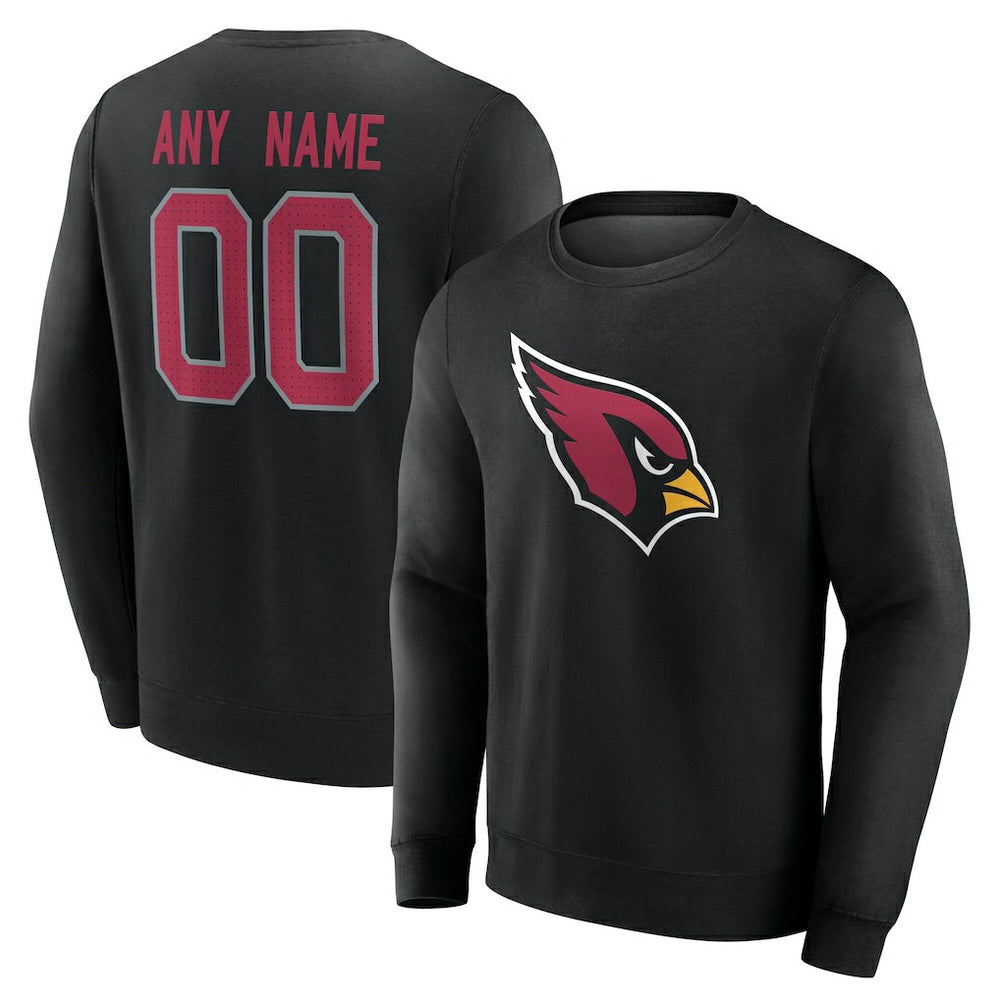 Team Authentic Personalized Name & Number Sweatshirt - Arizona Cardinals Sweatshirts