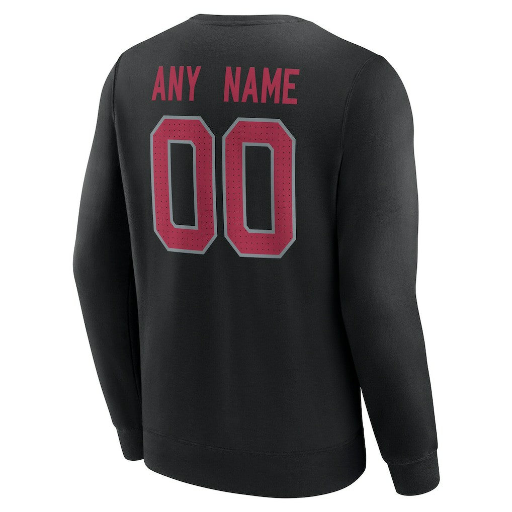 Team Authentic Personalized Name & Number Sweatshirt - Arizona Cardinals Sweatshirts