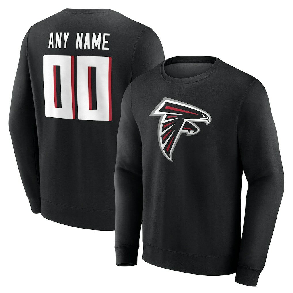 Team Authentic Personalized Name & Number Sweatshirt - Atlanta Falcons Sweatshirts