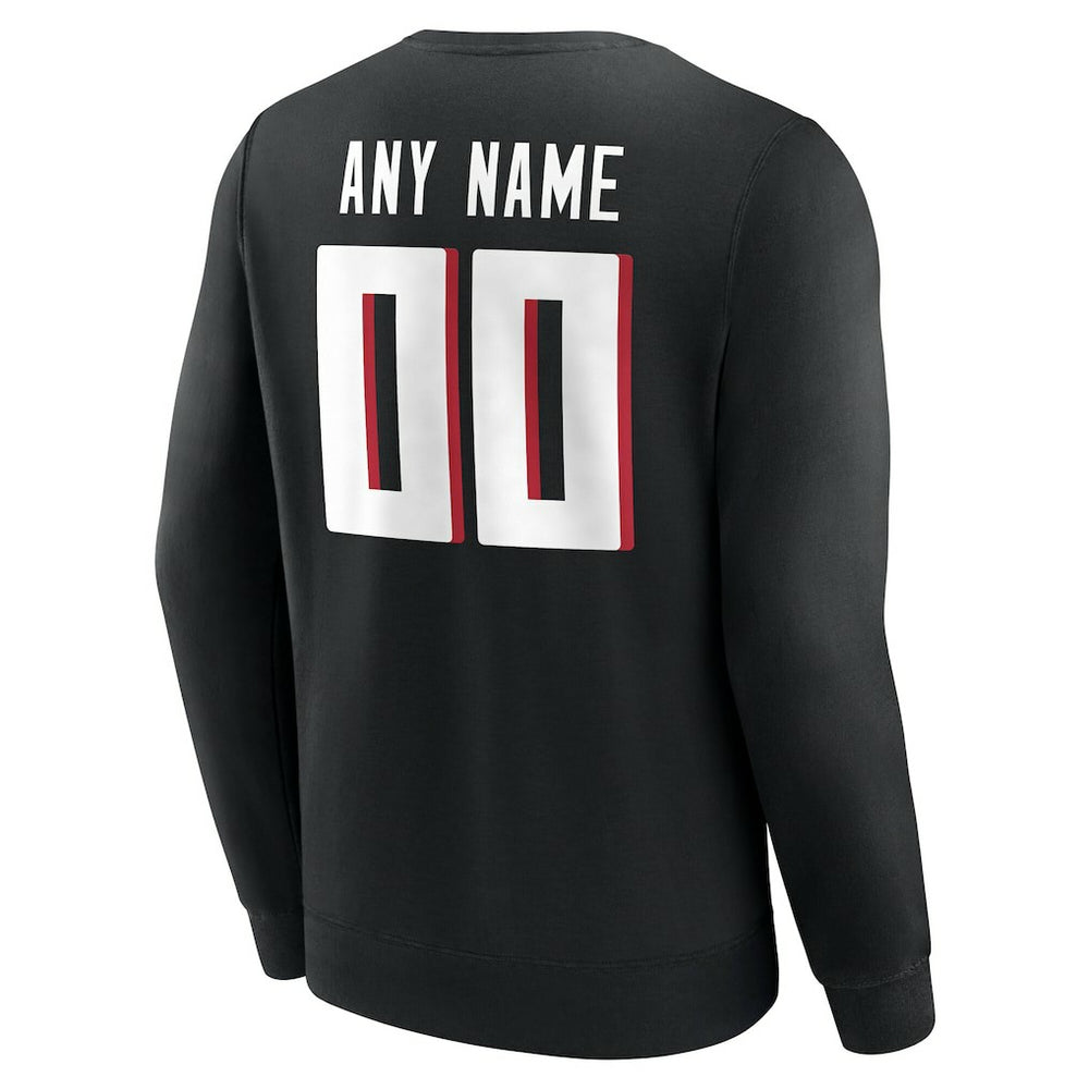 Team Authentic Personalized Name & Number Sweatshirt - Atlanta Falcons Sweatshirts
