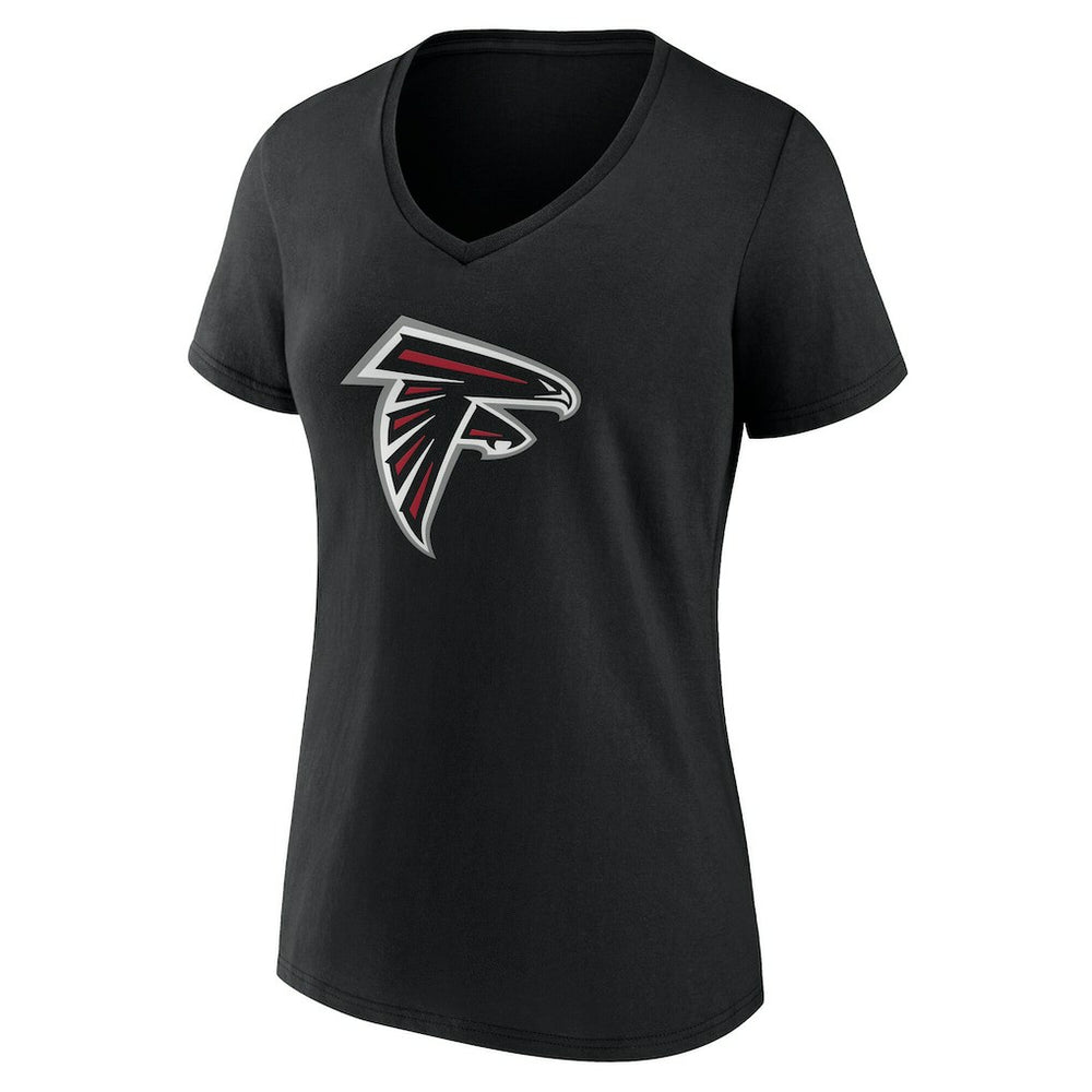 Women's Team Authentic Personalized Name & Number V-Neck T-Shirt - Atlanta Falcons T-shirts