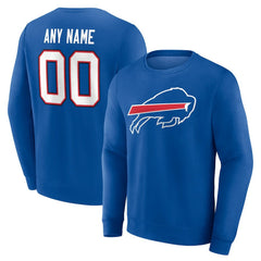 Team Authentic Personalized Name & Number Sweatshirt - Buffalo Bills Sweatshirts