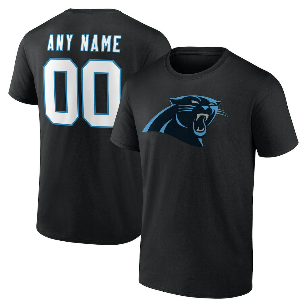 Team Authentic Personalized Name & Number T-Shirt - Carolina Panthers T-shirts