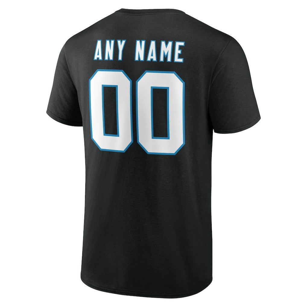 Team Authentic Personalized Name & Number T-Shirt - Carolina Panthers T-shirts