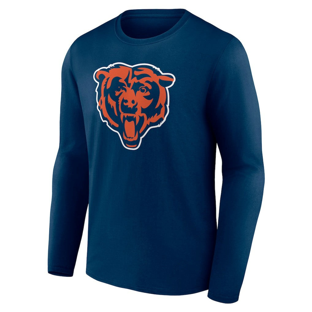 Team Authentic Personalized Name & Number Long Sleeve T-Shirt - Chicago Bears T-shirts