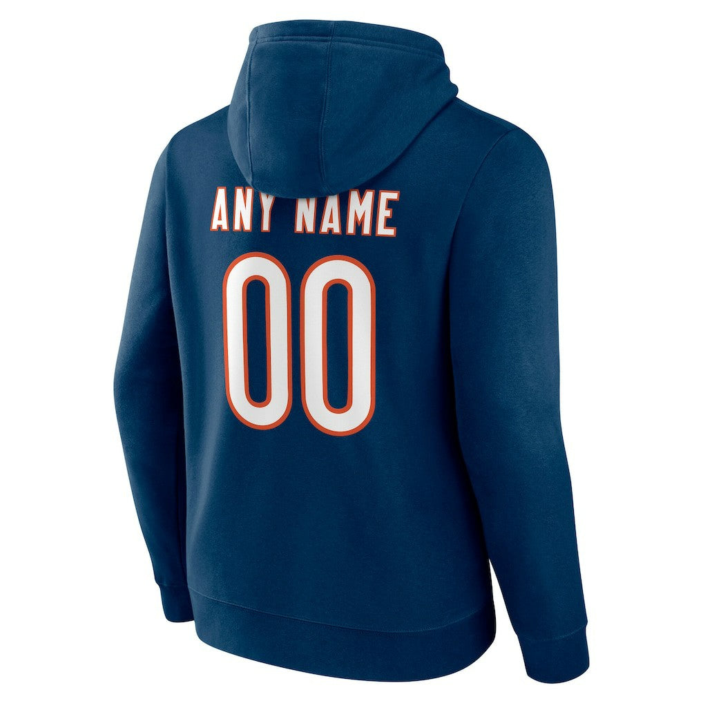 Team Authentic Personalized Name & Number Hoodie - Chicago Bears Hoodies