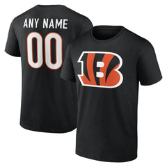 Team Authentic Personalized Name & Number T-Shirt - Cincinnati Bengals T-shirts