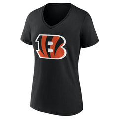 Women's Team Authentic Personalized Name & Number V-Neck T-Shirt - Cincinnati Bengals T-shirts