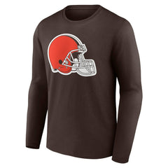 Team Authentic Personalized Name & Number Long Sleeve T-Shirt - Cleveland Browns T-shirts