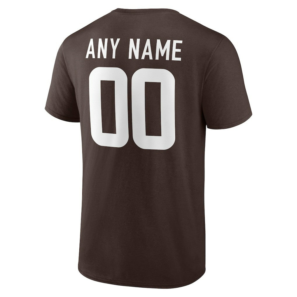 Team Authentic Personalized Name & Number T-Shirt - Cleveland Browns T-shirts