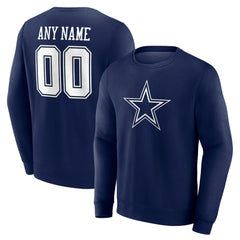 Team Authentic Personalized Name & Number Sweatshirt - Dallas Cowboys Sweatshirts