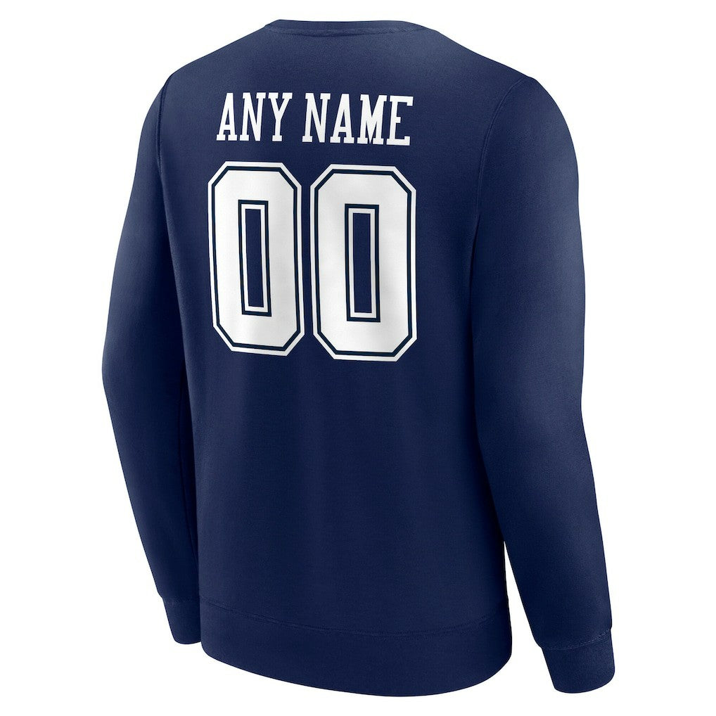 Team Authentic Personalized Name & Number Sweatshirt - Dallas Cowboys Sweatshirts