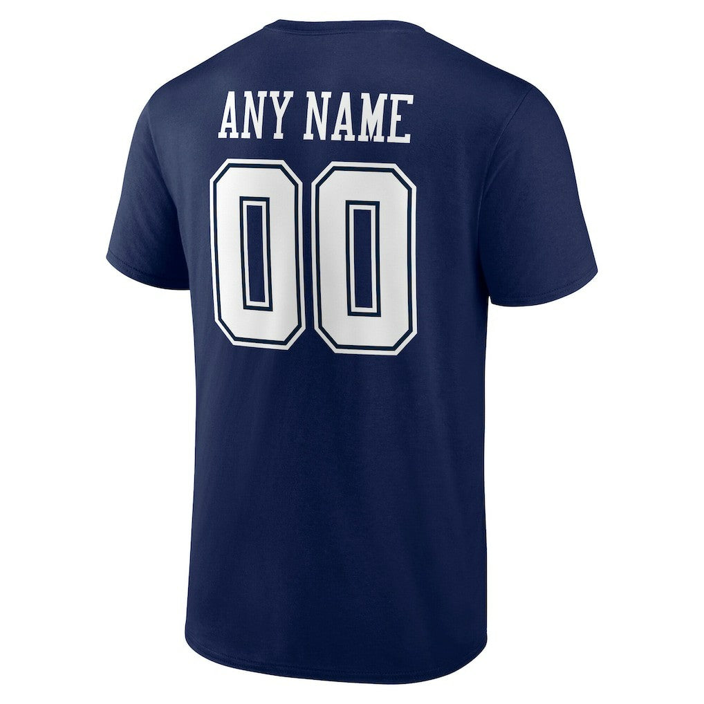 Team Authentic Personalized Name & Number T-Shirt - Dallas Cowboys T-shirts