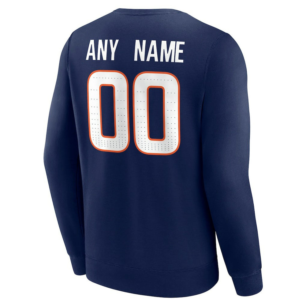 Team Authentic Personalized Name & Number Sweatshirt - Denver Broncos Sweatshirts