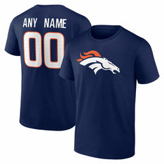 Team Authentic Personalized Name & Number T-Shirt - Denver Broncos T-shirts