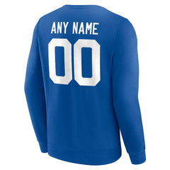 Team Authentic Personalized Name & Number Sweatshirt - Indianapolis Colts Sweatshirts