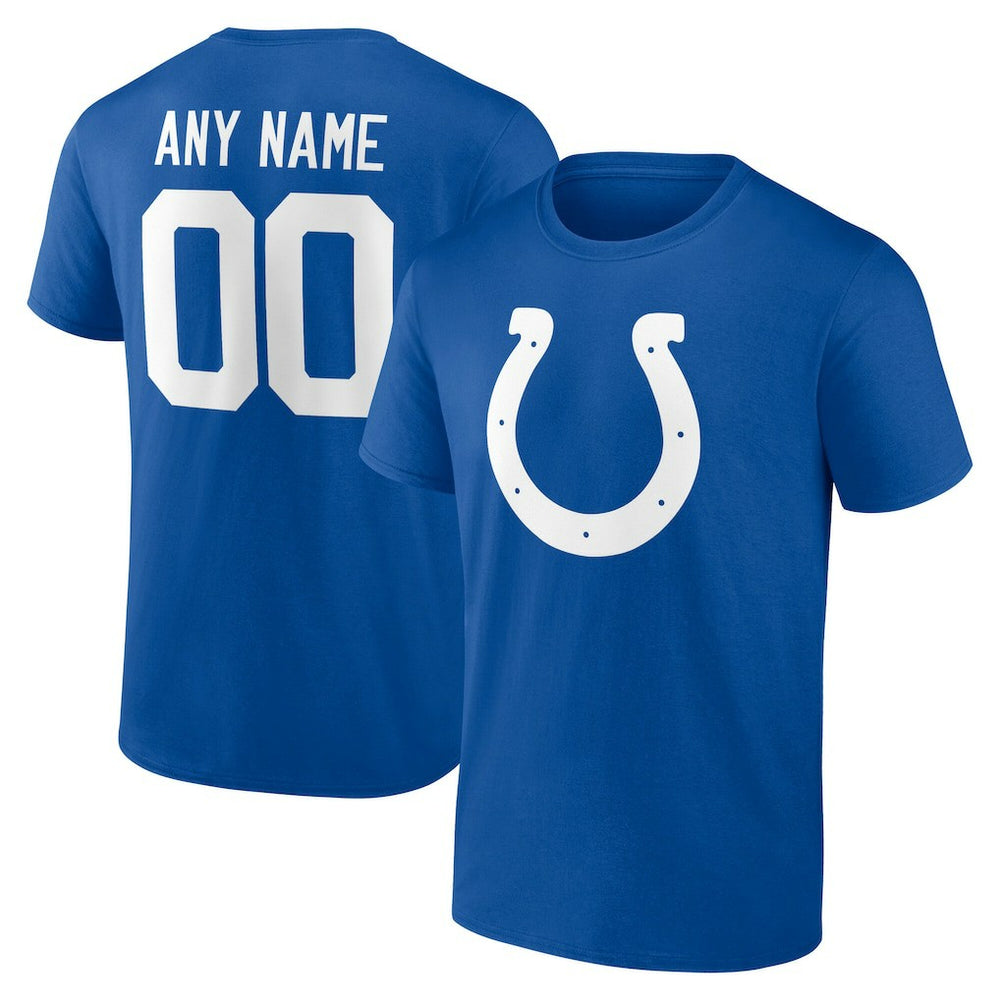 Team Authentic Personalized Name & Number T-Shirt - Indianapolis Colts T-shirts