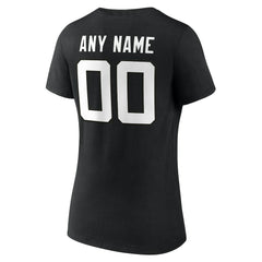 Women's Team Authentic Personalized Name & Number V-Neck T-Shirt - Jacksonville Jaguars T-shirts