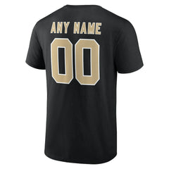 Team Authentic Personalized Name & Number T-Shirt - New Orleans Saints T-shirts