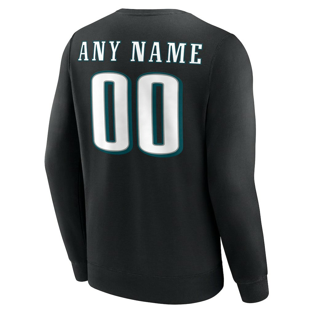 Team Authentic Personalized Name & Number Sweatshirt - Philadelphia Eagles Sweatshirts