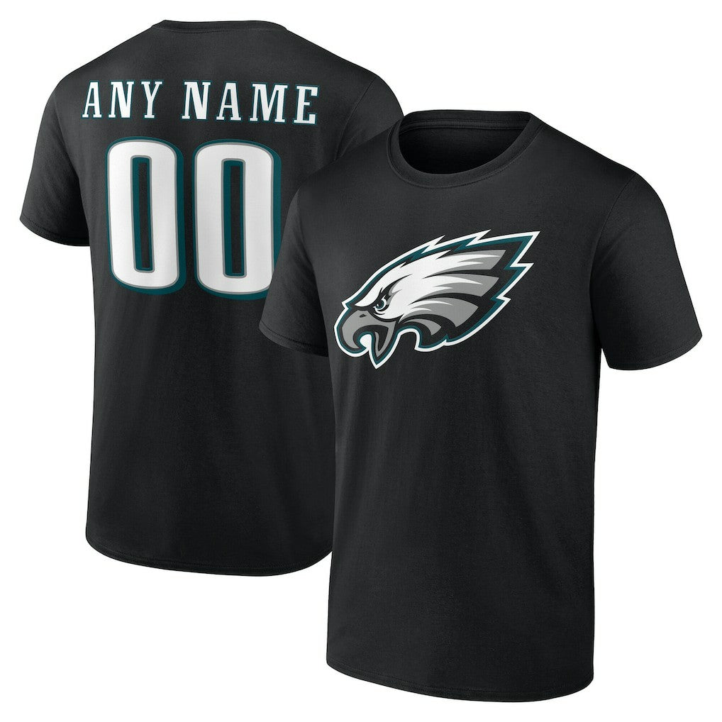 Team Authentic Personalized Name & Number T-Shirt - Philadelphia Eagles T-shirts