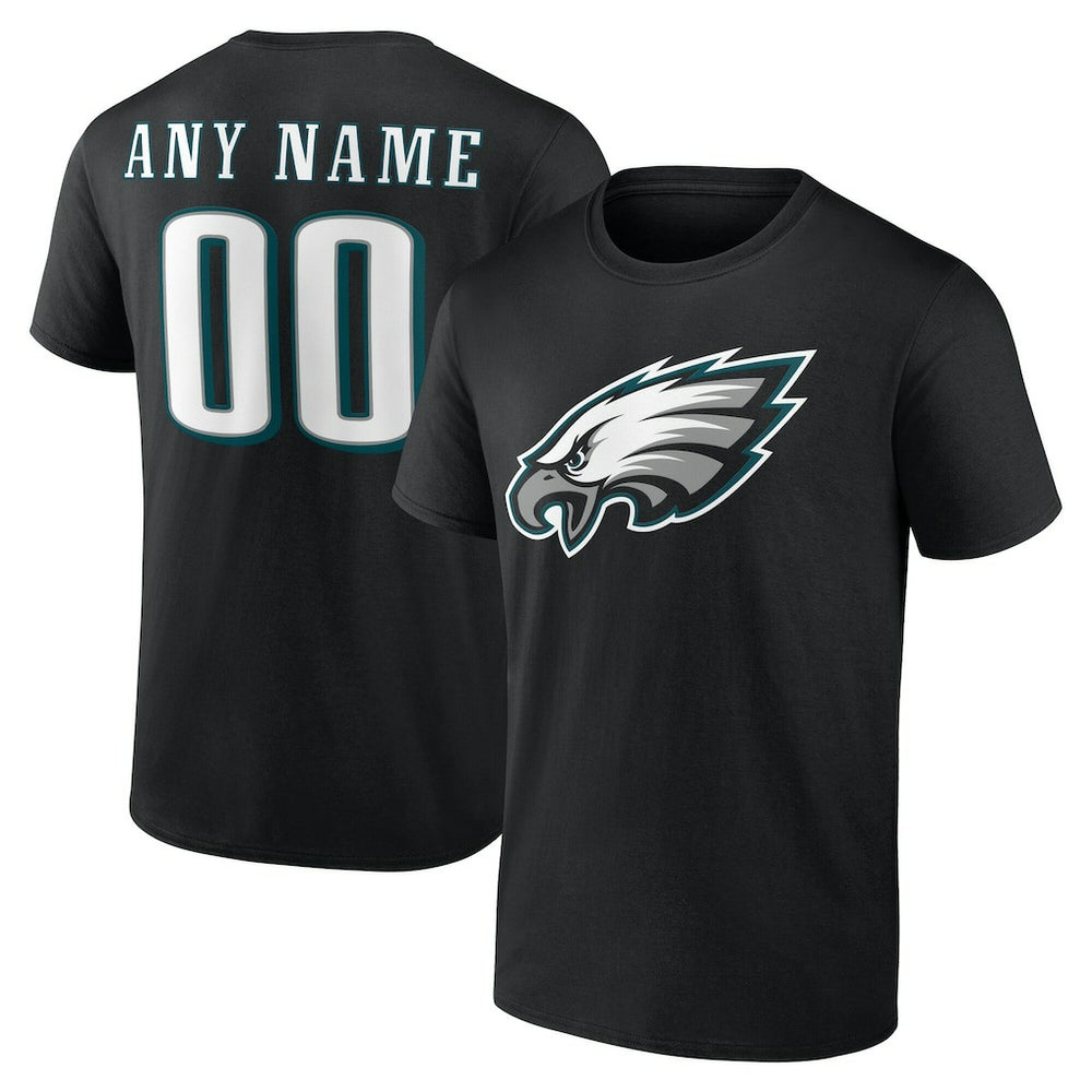 Team Authentic Personalized Name & Number T-Shirt - Philadelphia Eagles T-shirts