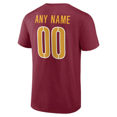 Team Authentic Personalized Name & Number T-Shirt - Washington Commanders T-shirts