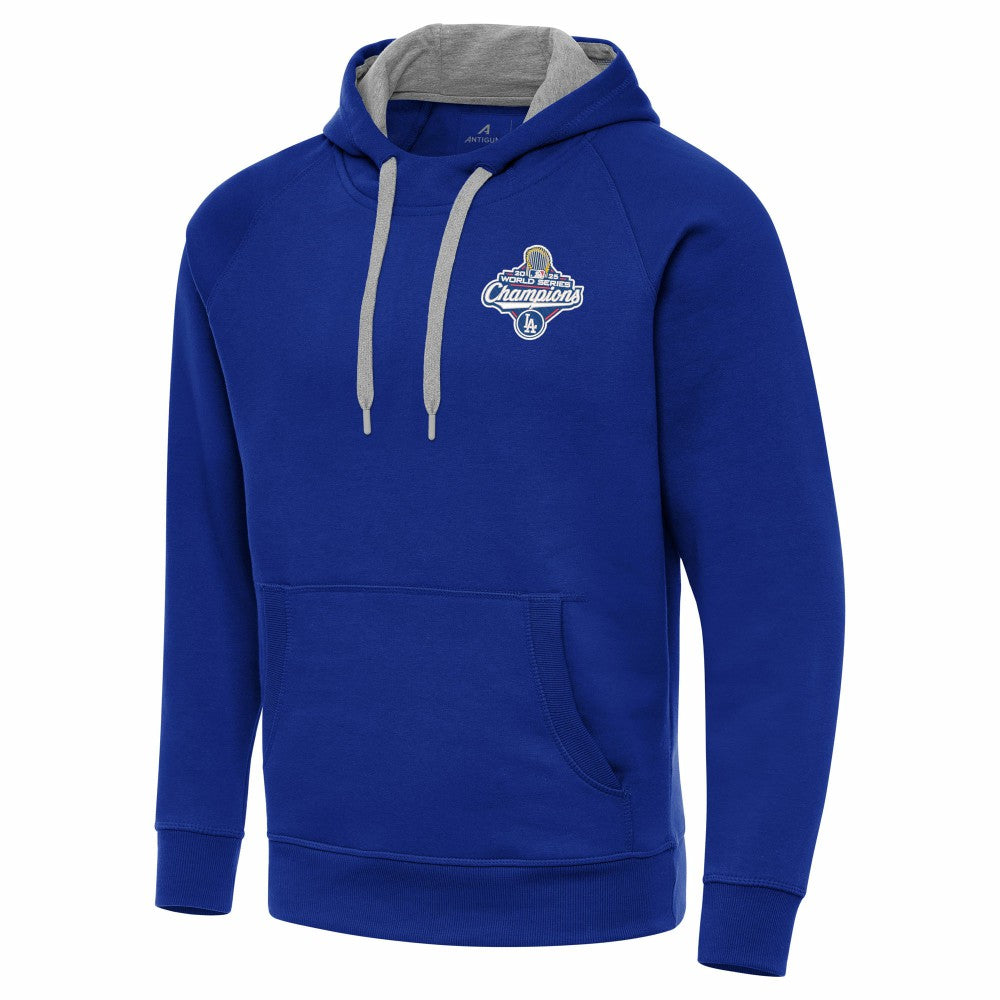 Royal Los Angeles Dodgers Antigua 2025 World Series Champions Victory Hoodie