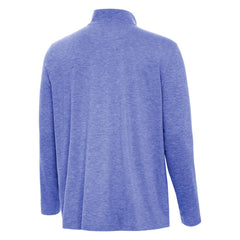 Heather Royal Los Angeles Dodgers Antigua 2025 World Series Champions Hunk Quarter-Zip Top
