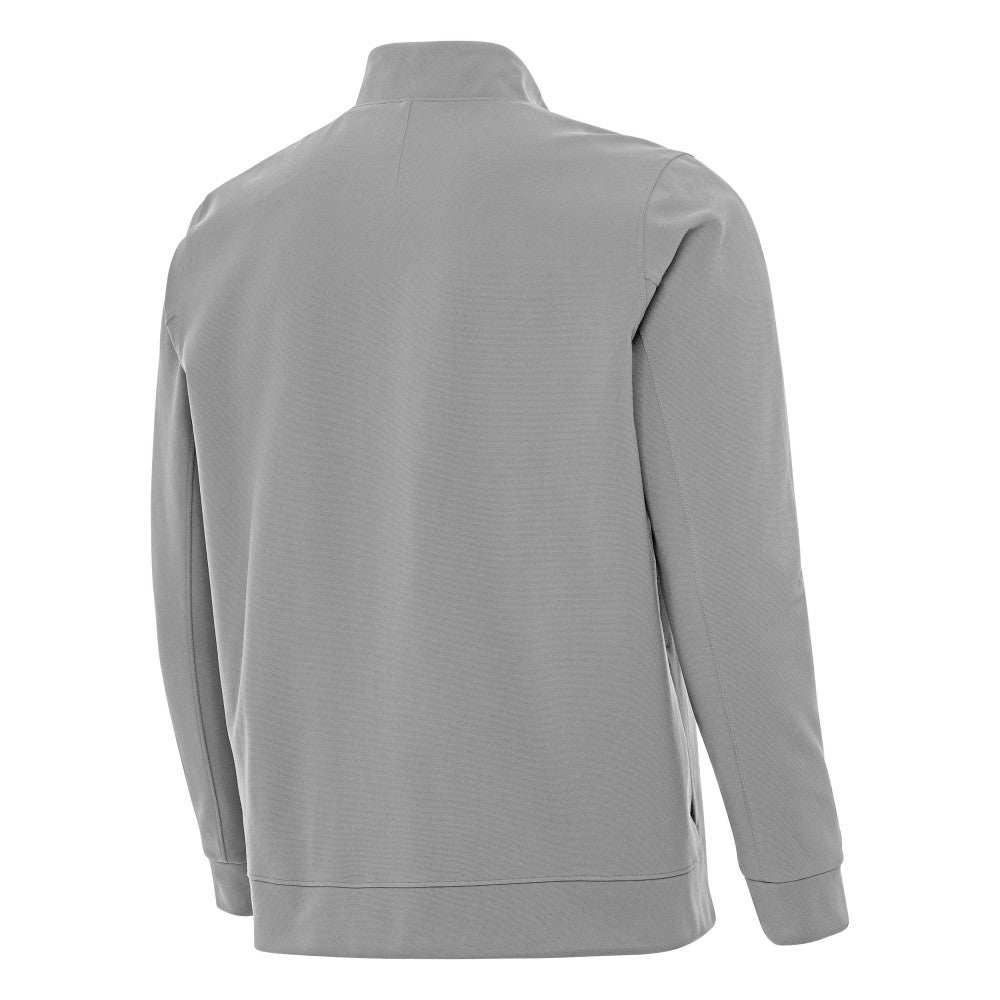 Gray Los Angeles Dodgers Antigua Back-to-Back World Series Champions Regard Full-Zip Jacket