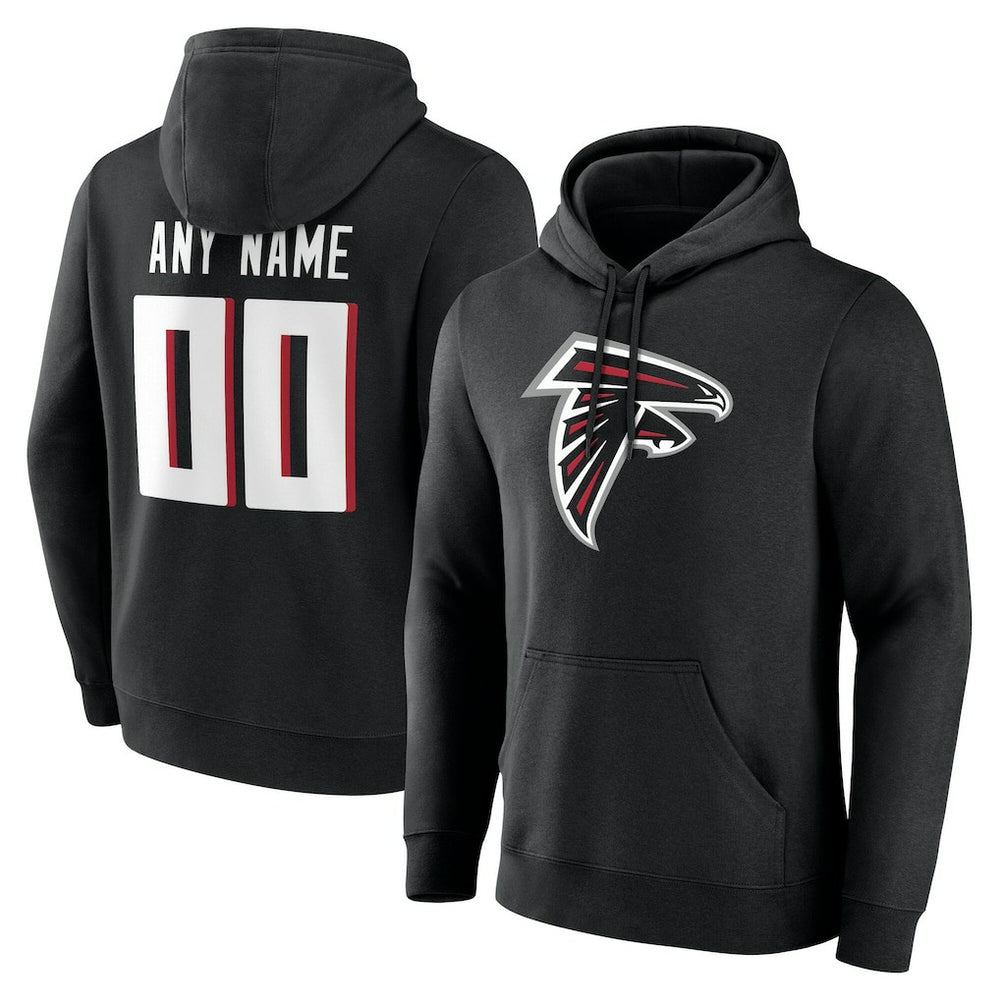Big & Tall Team Authentic Custom Hoodie - Atlanta Falcons Hoodies