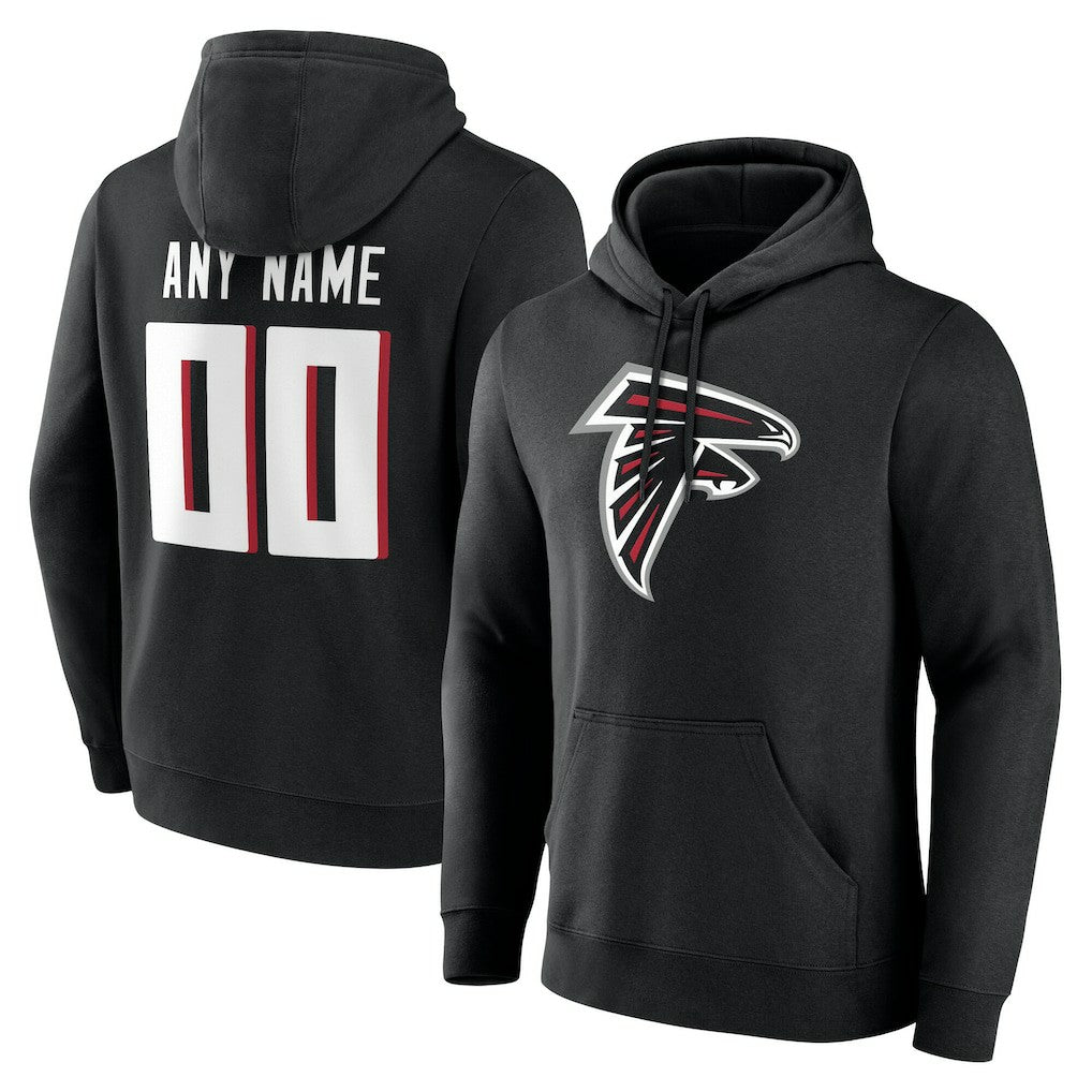 Big & Tall Team Authentic Custom Hoodie - Atlanta Falcons Hoodies