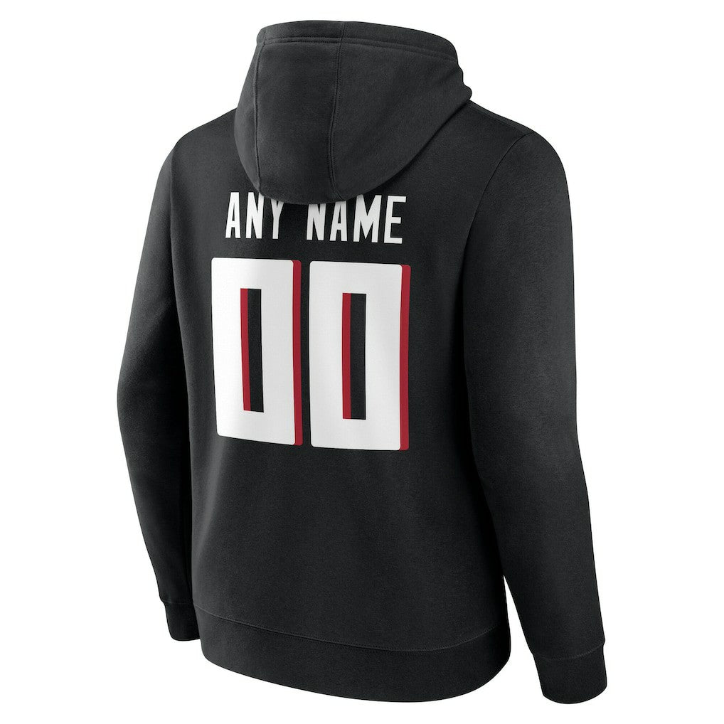 Big & Tall Team Authentic Custom Hoodie - Atlanta Falcons Hoodies