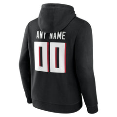 Big & Tall Team Authentic Custom Hoodie - Atlanta Falcons Hoodies