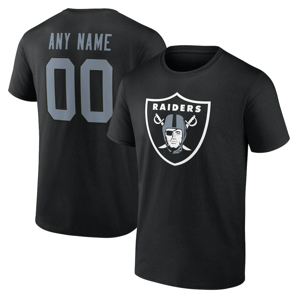 Big & Tall Team Authentic Custom T-Shirt - Las Vegas Raiders T-shirts