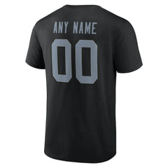 Big & Tall Team Authentic Custom T-Shirt - Las Vegas Raiders T-shirts