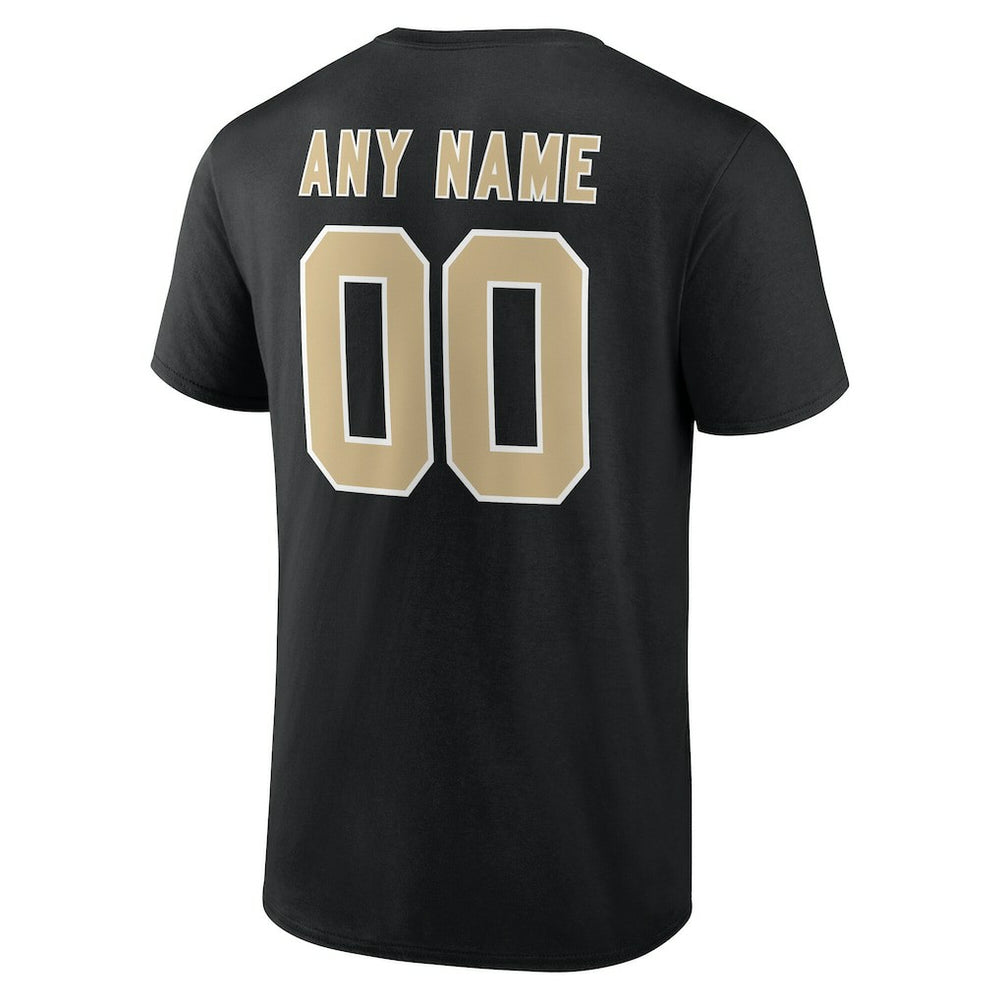 Big & Tall Team Authentic Custom T-Shirt - New Orleans Saints T-shirts