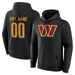 Big & Tall Team Authentic Custom Hoodie - Washington Commanders Hoodies