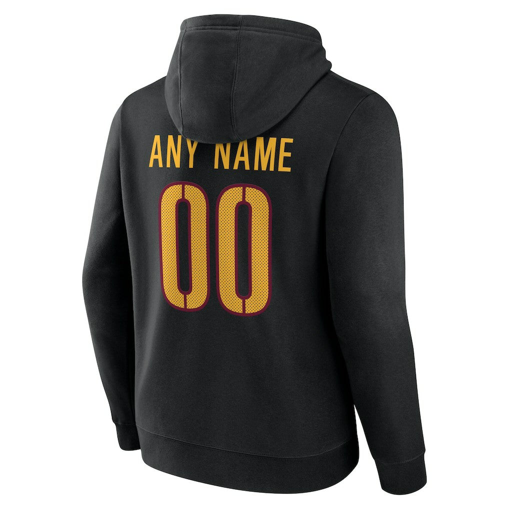 Big & Tall Team Authentic Custom Hoodie - Washington Commanders Hoodies